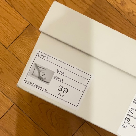 Black Suede Studio Cindy Sandal, EU Size: 39 - Picture 6 of 13